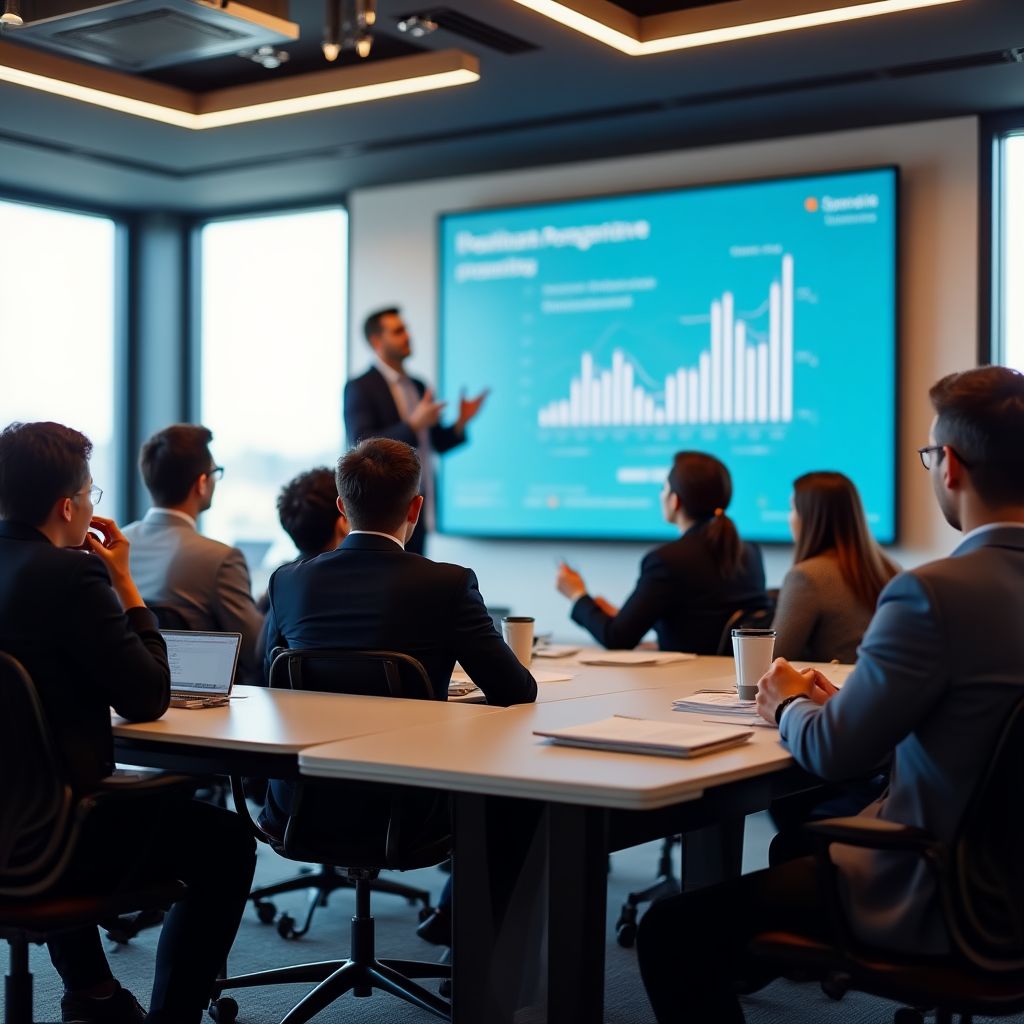 Sesión de capacitación para clientes